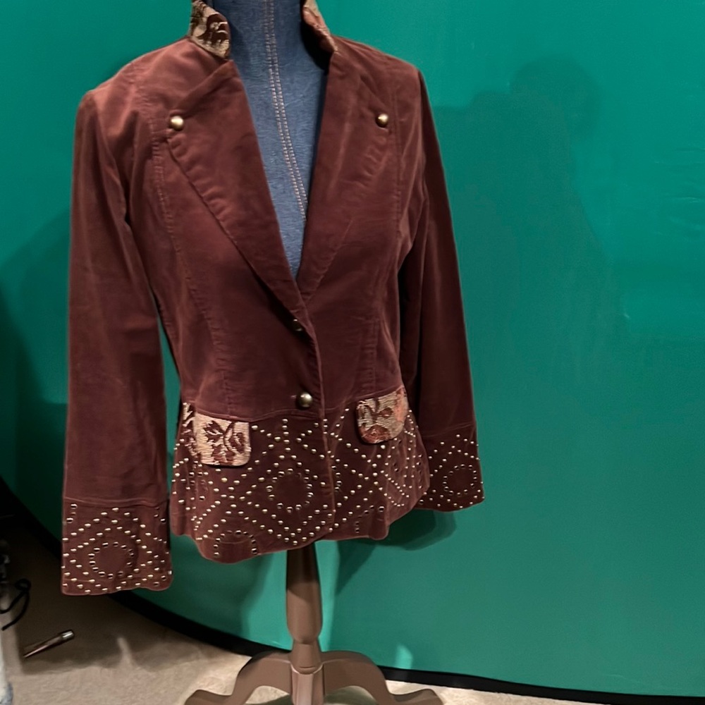 Corduroy brown jacket